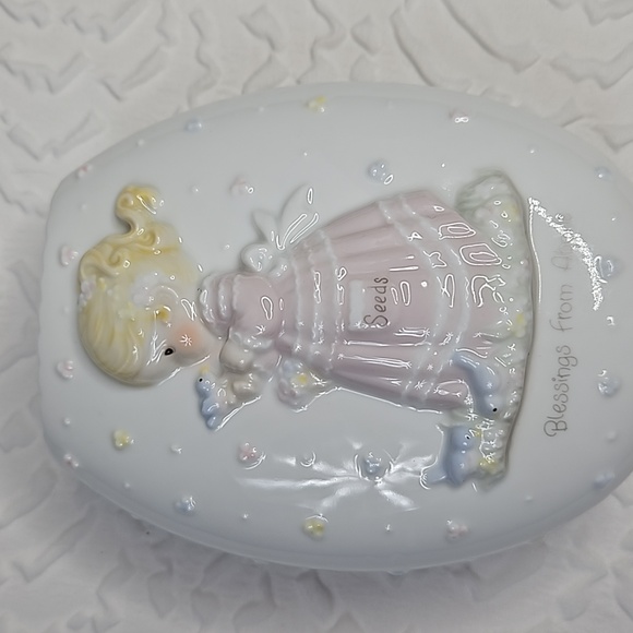 ENESCO VINTAGE BLESSING FROM ABOVE VASE "1991" - Picture 7 of 8